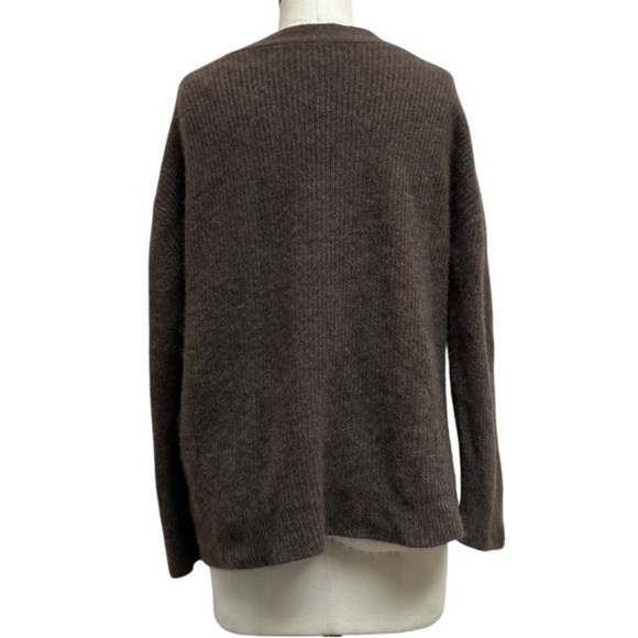 Quince Mongolian Oversized Cashmere Button Cardigan Size M - Picture 5 of 7